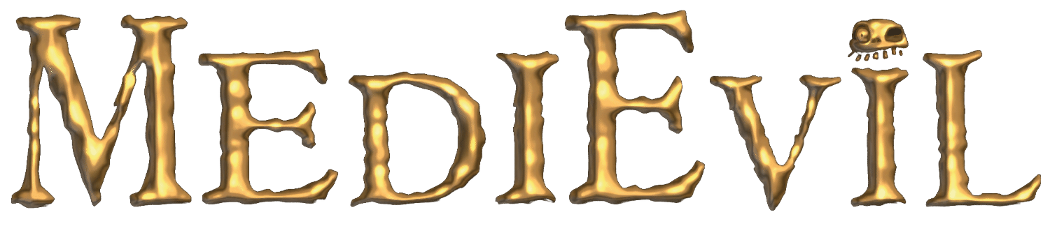 Medievil logo for Playstation